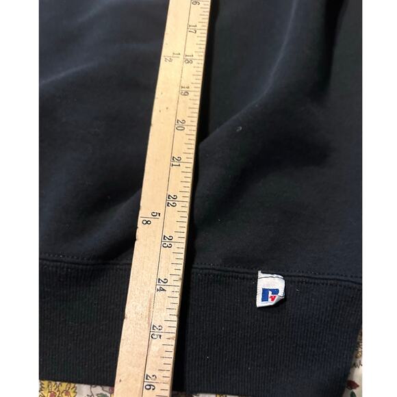 Vintage Wenatchee Blades Men's Hockey Crewneck Sweater Black Green Logo Rare! - Picture 6 of 7